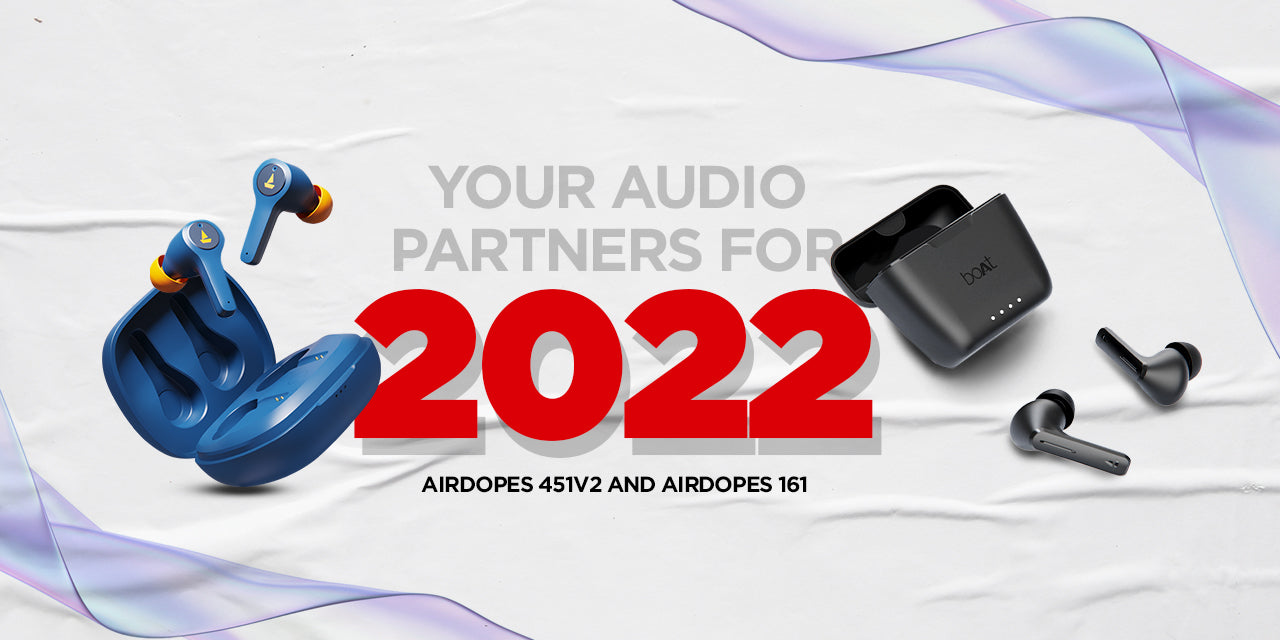 Keep Vibin’ With Airdopes 161 & Airdopes 451v2