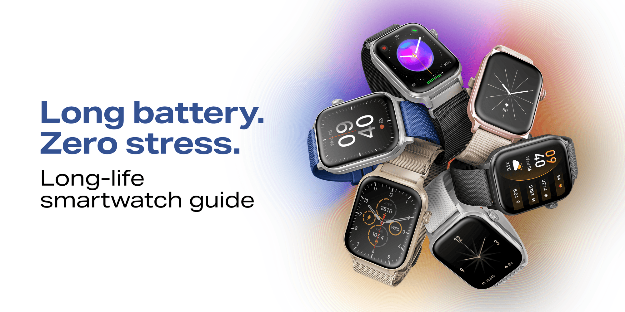 Battery Anxiety Ends Here: Smartwatches That Last for Days