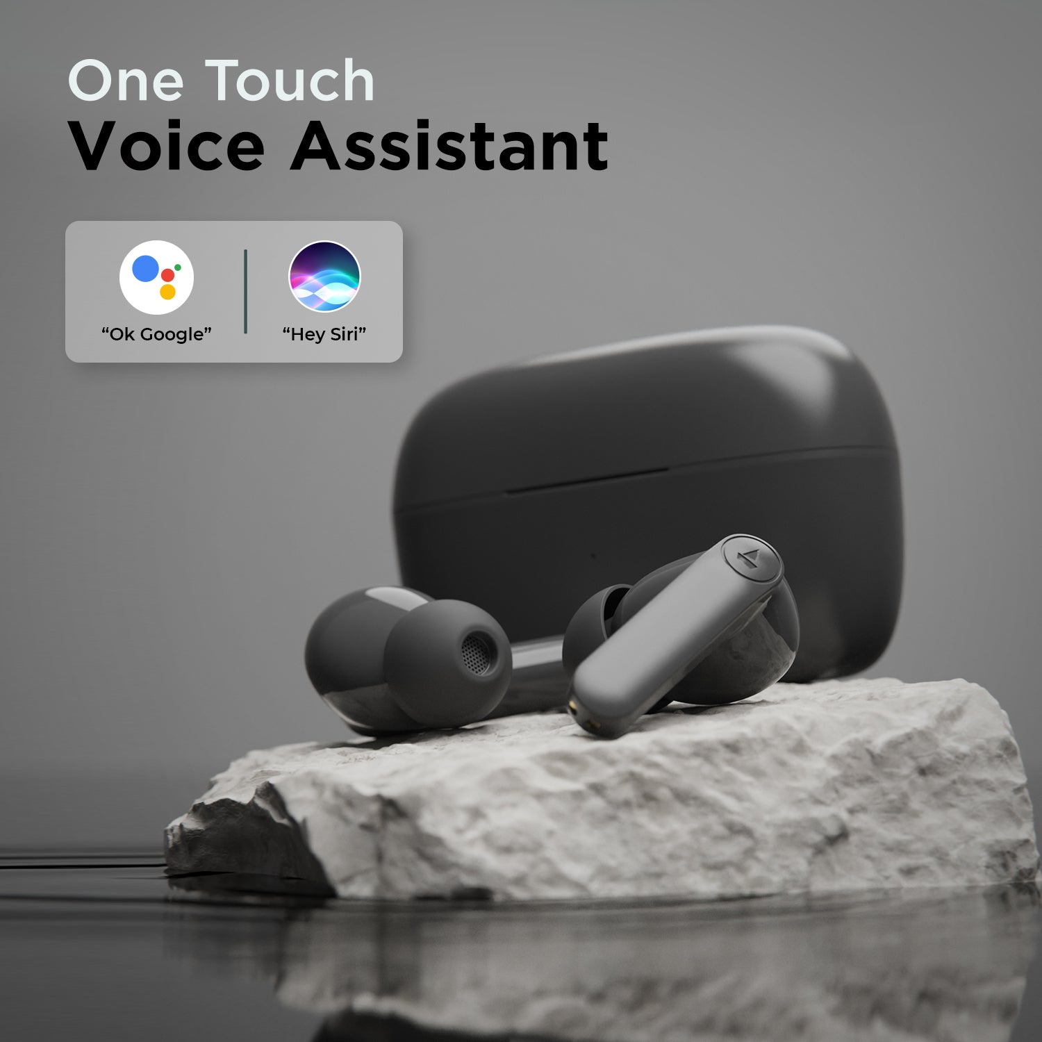 boAt Airdopes 131 PRO | Wireless Earbuds with ENx™ Noise cancellation technology, BEAST™ mode, 55 Hours of battery life, IPX5 Sweat & Water Resistance