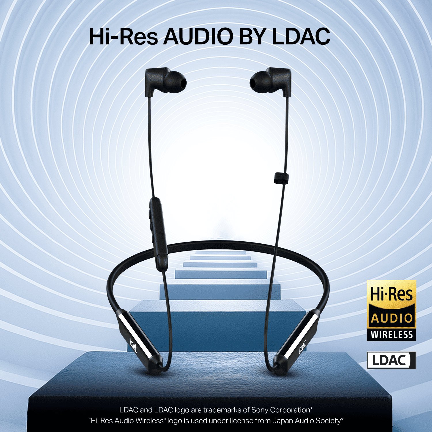 boAt Rockerz Trinity Gen 2 | Wireless Neckband with 150 Hours Playback, AI ENx™ Tech, Dual EQs & BEAST™ Mode