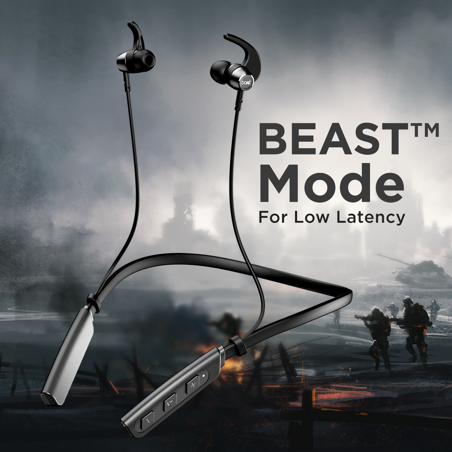 boAt Rockerz 238 Pro | Wireless  Bluetooth Neckband with Up To 20 Hours Playback, BEAST™ Mode, ENx™ Technology