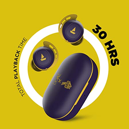 boAt Airdopes 441 KKR Edition | Wireless Earbuds with 6mm Drivers & boAt Signature Sound, 20H Playback, IPX7 Water Resistance - boAt Lifestyle