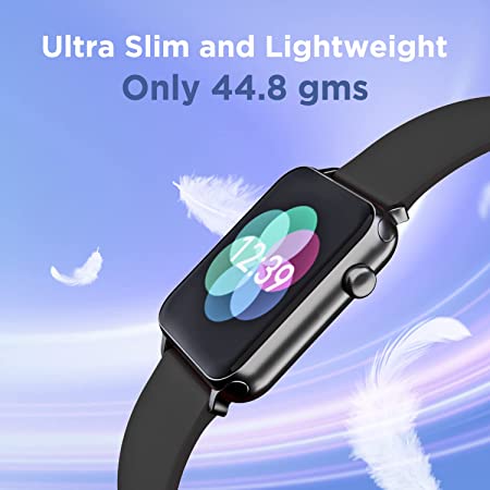 boAt Wave Lite | Smartwatch with 1.69" (4.29 cm) HD Display, Health Monitors, 100+ Watch Faces, 10 Active Sports Modes