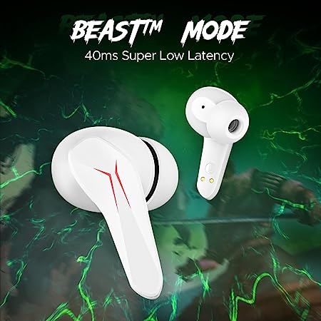 boAt Immortal 141 | Bluetooth Gaming Wireless Earbuds with BEAST™️Mode, ASAP™️ Charge, Bluetooth v5.3