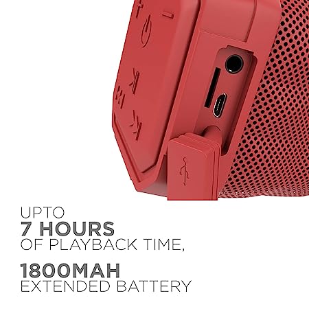 boAt Stone 650 | Premium 10 W Portable Bluetooth Speaker, Up to 7 Hours of Playtime, 1800mah Battery, IPX 5 Water Resistant