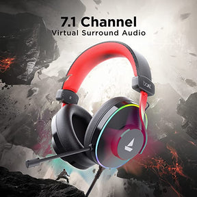 boAt Immortal 700 | Gaming Headphone with 7.1 Channel, 50mm drivers, RGB LED Modes, ENxTM Technology