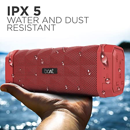 boAt Stone 650 | Premium 10 W Portable Bluetooth Speaker, Up to 7 Hours of Playtime, 1800mah Battery, IPX 5 Water Resistant