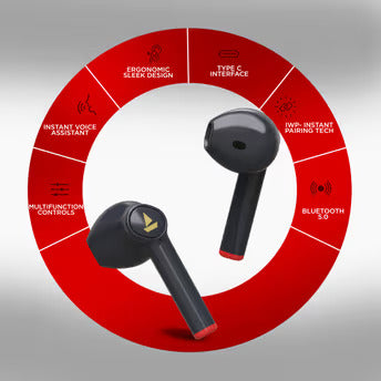 boAt Airdopes 131 RCB Edition | Earbuds with 13mm drivers, 12H Playback, IWP Feature, 650mAh Pocket-Friendly Charging Case - boAt Lifestyle