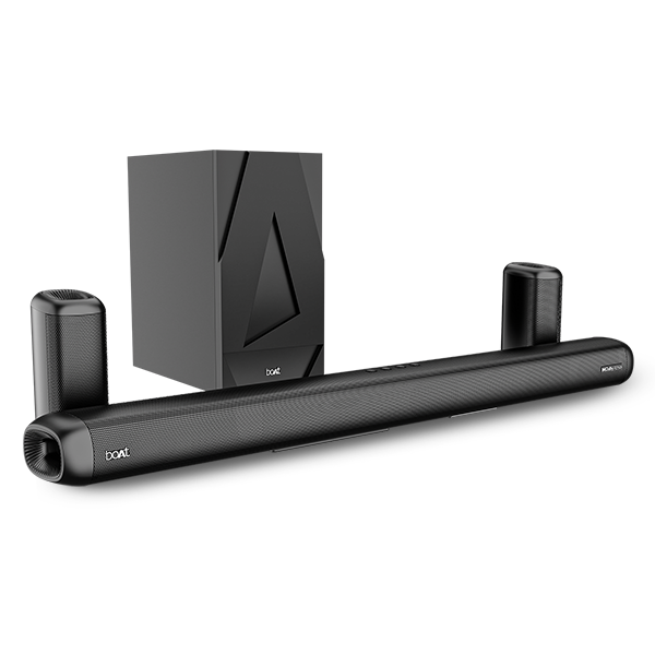 boAt Aavante Bar 5500DA | Dolby Atmos Soundbar with 500W Immersive Sound, 5.1.2 Channel with Wired Woofer, Multi-connectivity