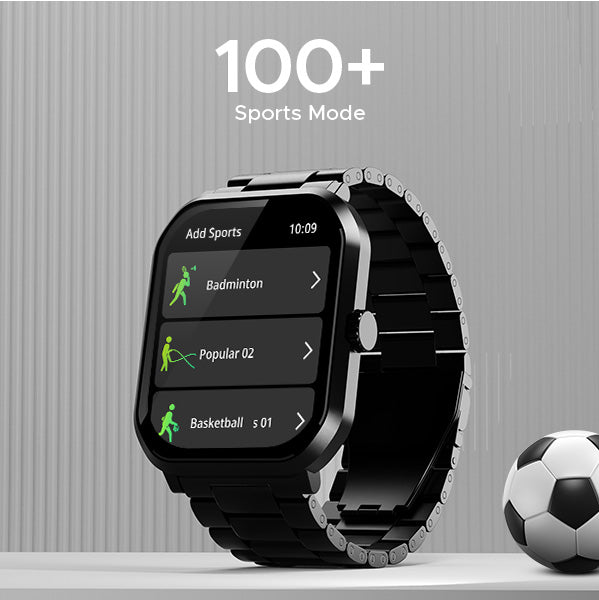 boAt Ultima Select | Smartwatch with 2.01" (5.10 cms) AMOLED Display, 100+ Watch Faces, 100+ Sports Modes