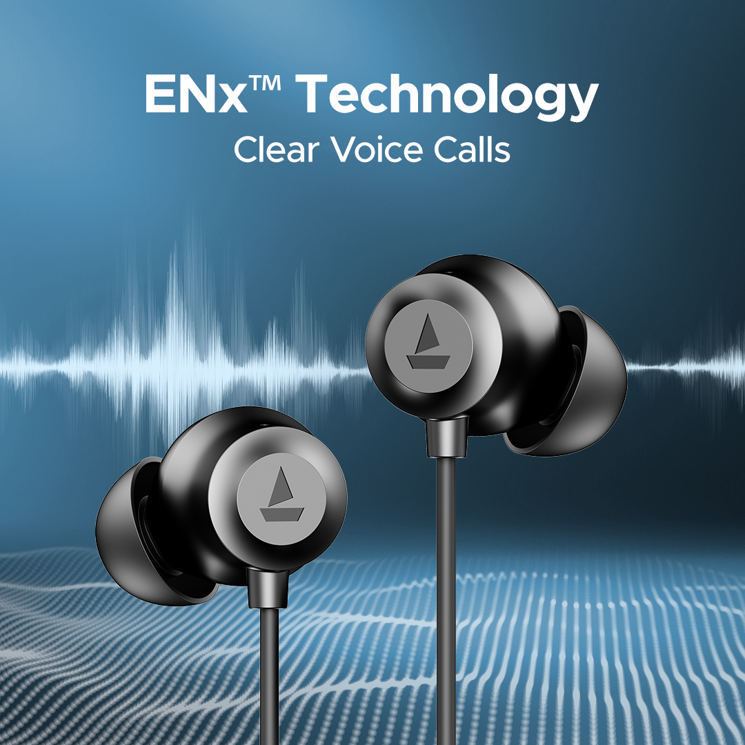 boAt Rockerz Summit | Wireless Earphone with 30H Playback, ASAP™ Charge, Dual Pairing, ENx™ Technology, BEAST™ Mode