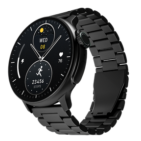 boAt Lunar Tigon | Smartwatch with 1.45" Round AMOLED Display, BT Calling, 100+ Sports Modes, Functional Crown
