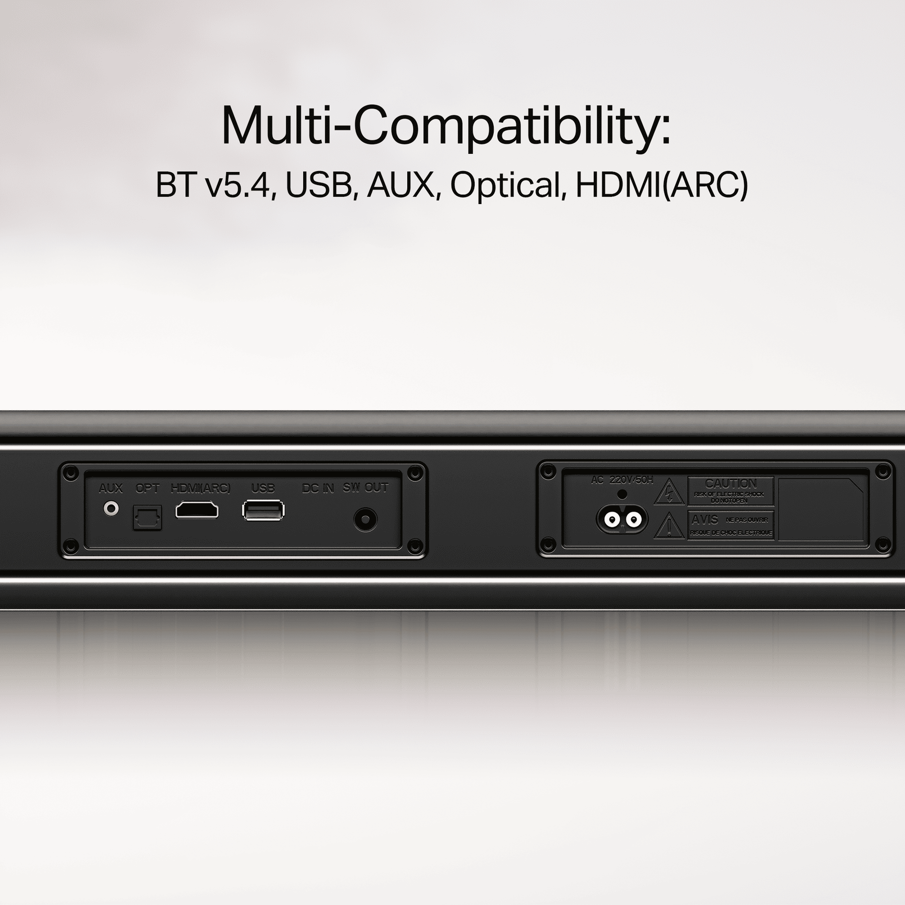 boAt Aavante 2.1 1200 | 120W 2.1 Channel Soundbar with Bluetooth v5.4, EQ Modes & Master Remote