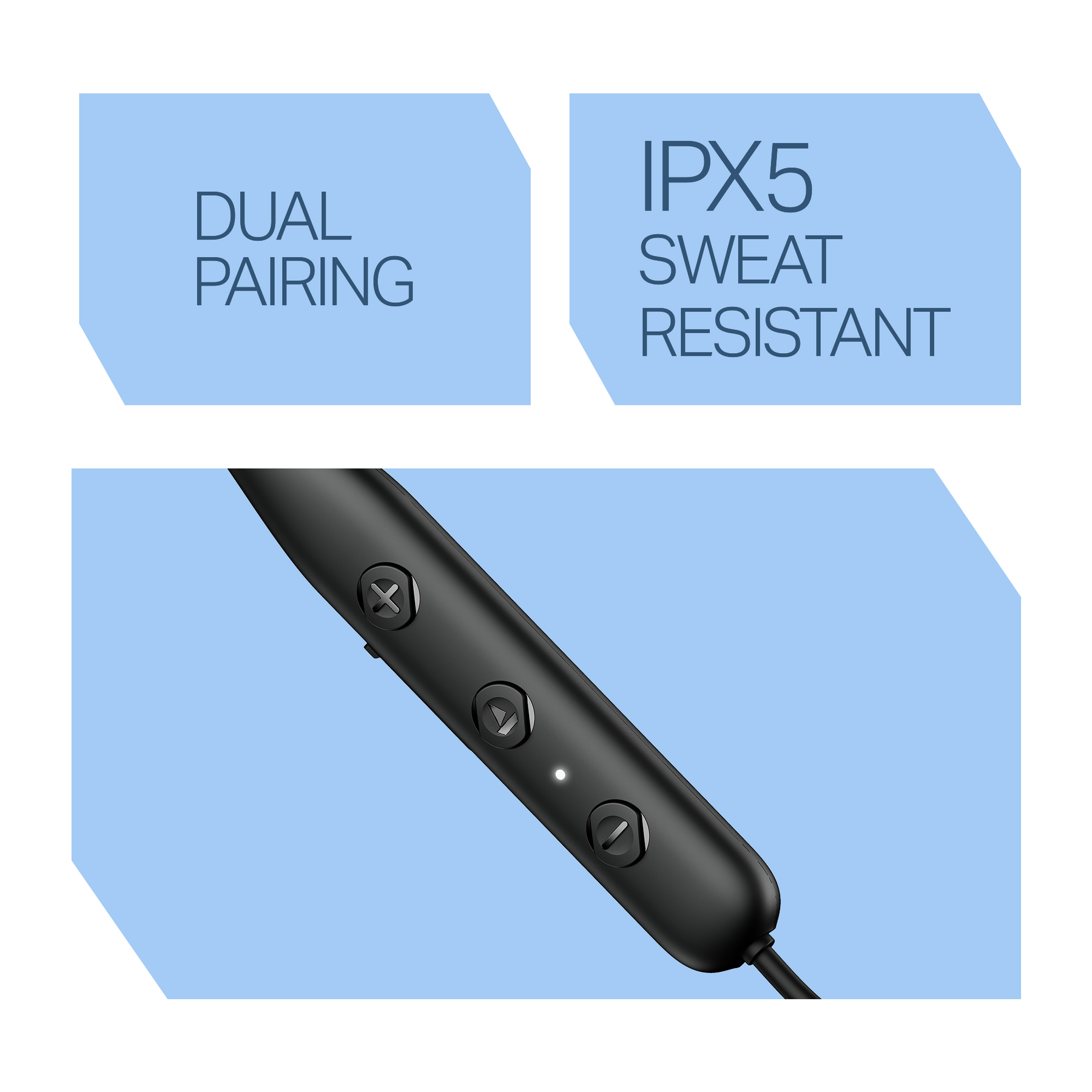 boAt Rockerz 200 | Wireless Earphone with 60H Playback, ASAP™ Charge, BEAST™ Mode, ENx™ Technology