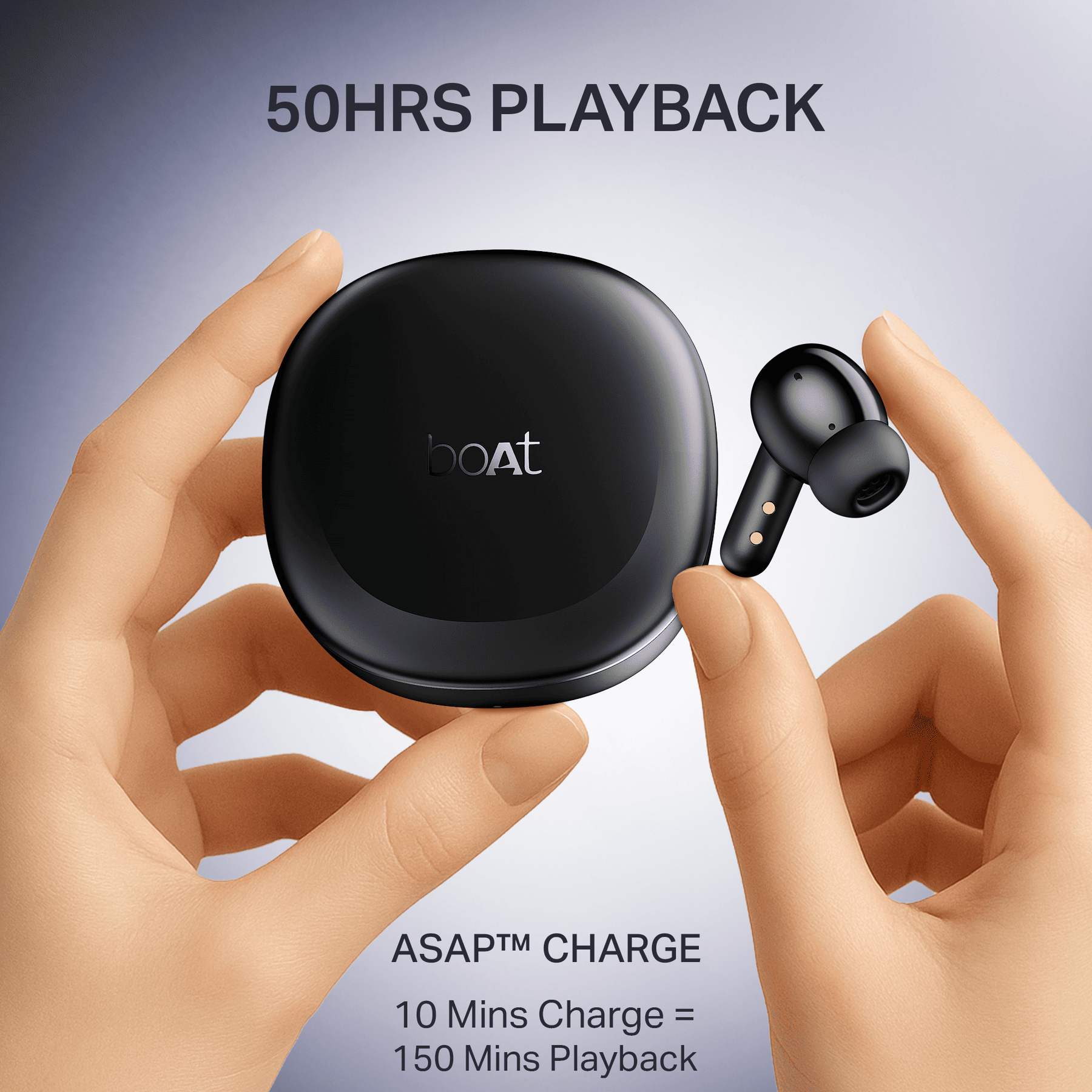 boAt Airdopes Prime 511 | Wireless Earbuds with 50 Hours Playback, AI-ENx™ Calling, Multipoint Connectivity & boAt Signature Sound