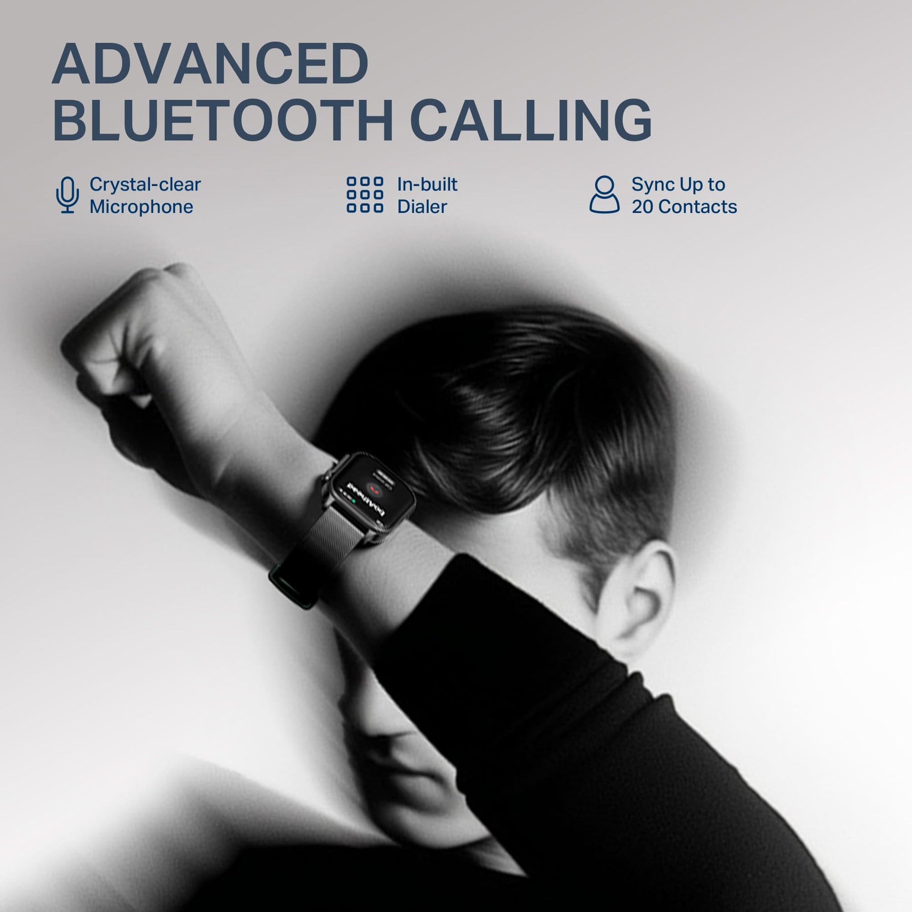 boAt Storm Infinity Max | Smartwatch with 2.01" HD Display, 20-Day Battery Life, BT Calling, IP68, and Functional Crown