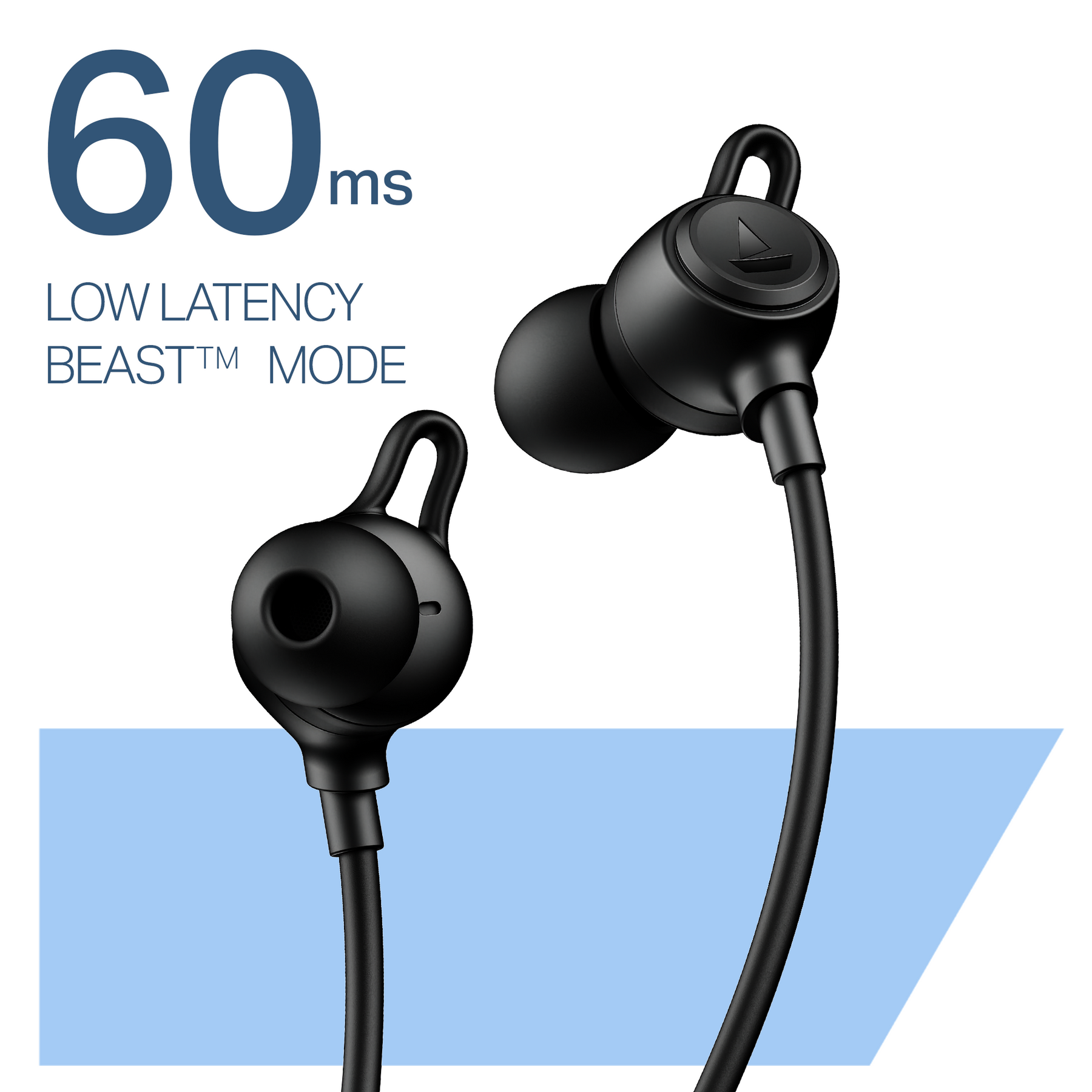 boAt Rockerz 200 | Wireless Earphone with 60H Playback, ASAP™ Charge, BEAST™ Mode, ENx™ Technology