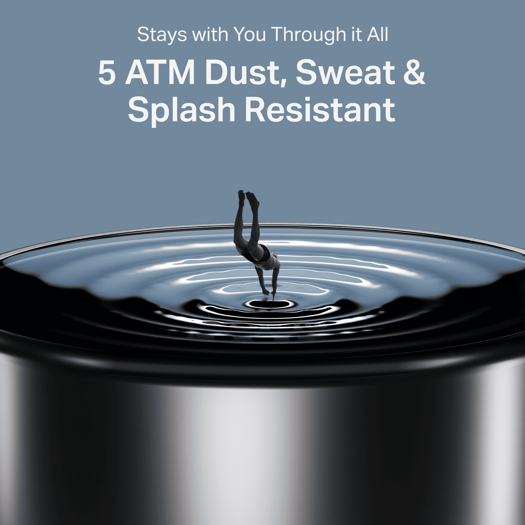 Smart Ring Active Plus | Smart Ring with Health Monitoring, Wireless Charging, Stainless Steel Build