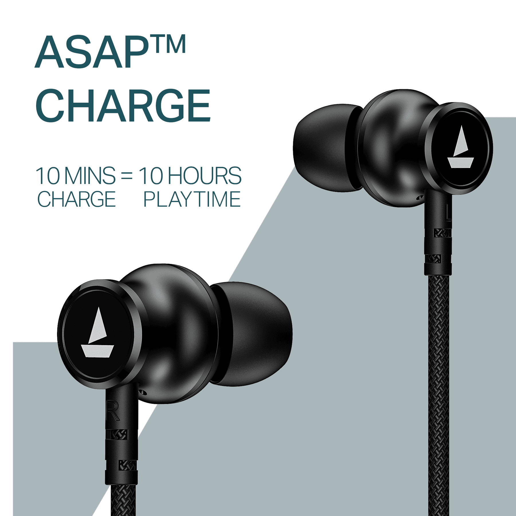 boAt Rockerz 113 | Wireless Neckband with ENx™ Tech, 40H Playback, Beast™ Mode, Dual Pairing