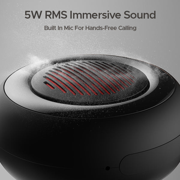 boAt Stone 105 | Portable Bluetooth Speaker with 5W RMS Immersive Sound, 11 Hours Playback, Bluetooth v5.0