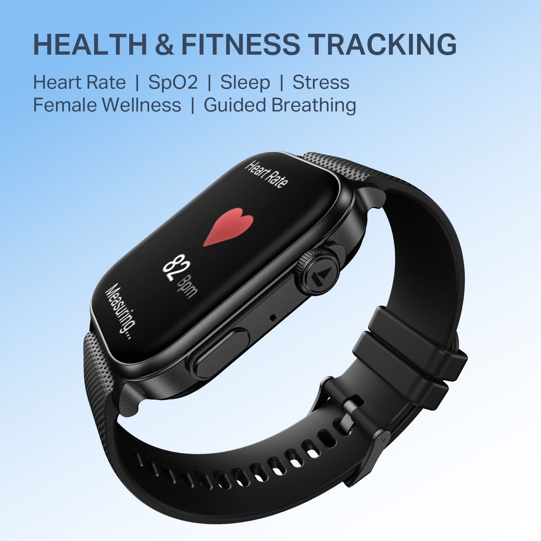 boAt Storm Infinity Max | Smartwatch with 2.01" HD Display, 20-Day Battery Life, BT Calling, IP68, and Functional Crown