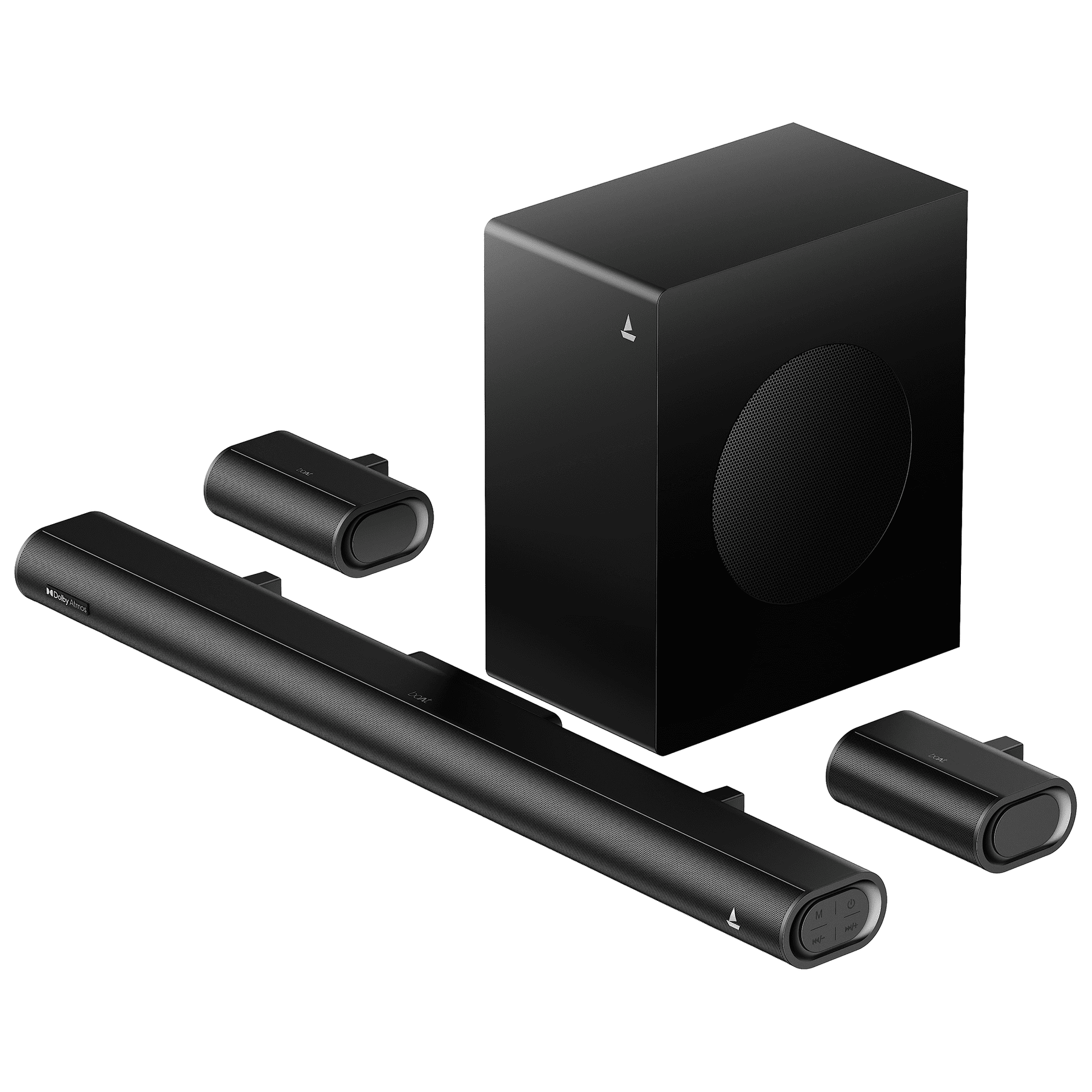 boAt Aavante Prime 5.1 5000DA | 500W 5.1 Channel Soundbar with Dolby Atmos, Bluetooth v5.3 & Master Remote
