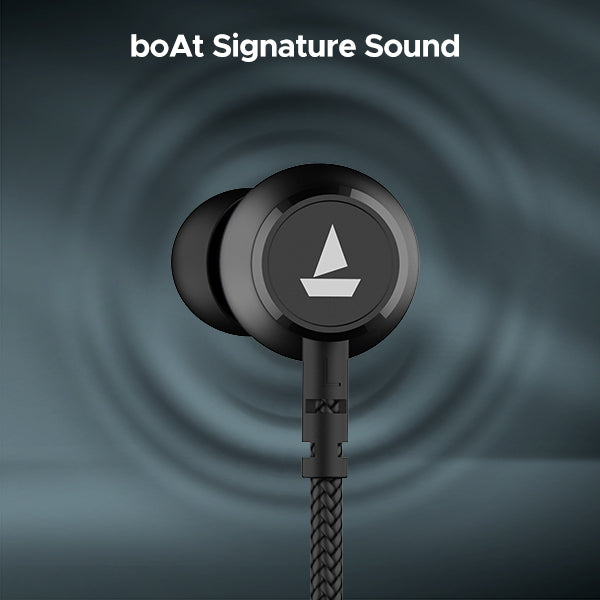 boAt Rockerz 110 | Wireless Earphone with 40H Playback, ASAP™ Charge, Dual Pairing, ENx™ Technology, BEAST™ Mode