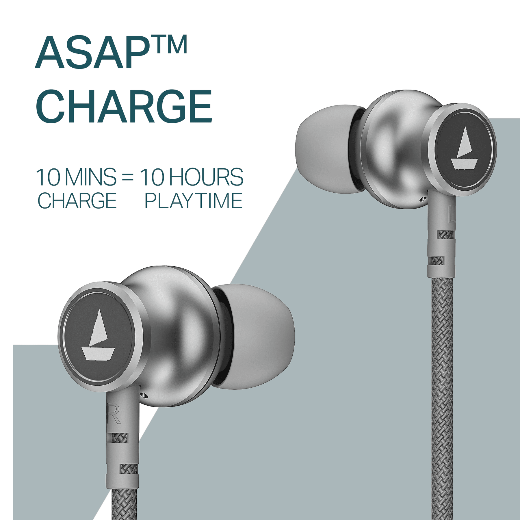 boAt Rockerz 113 | Wireless Neckband with ENx™ Tech, 40H Playback, Beast™ Mode, Dual Pairing