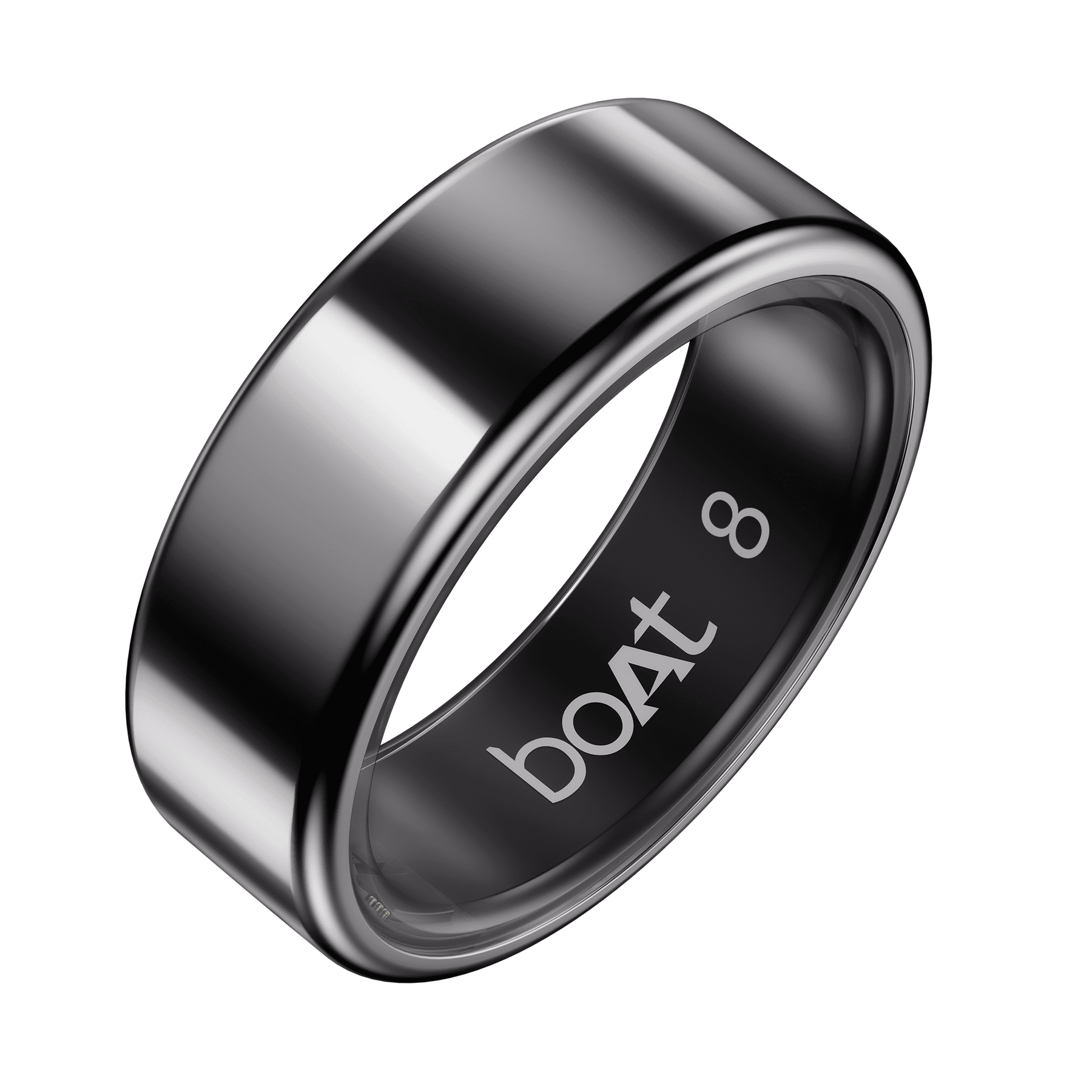 Smart Ring Active Plus | Smart Ring with Health Monitoring, Wireless Charging, Stainless Steel Build