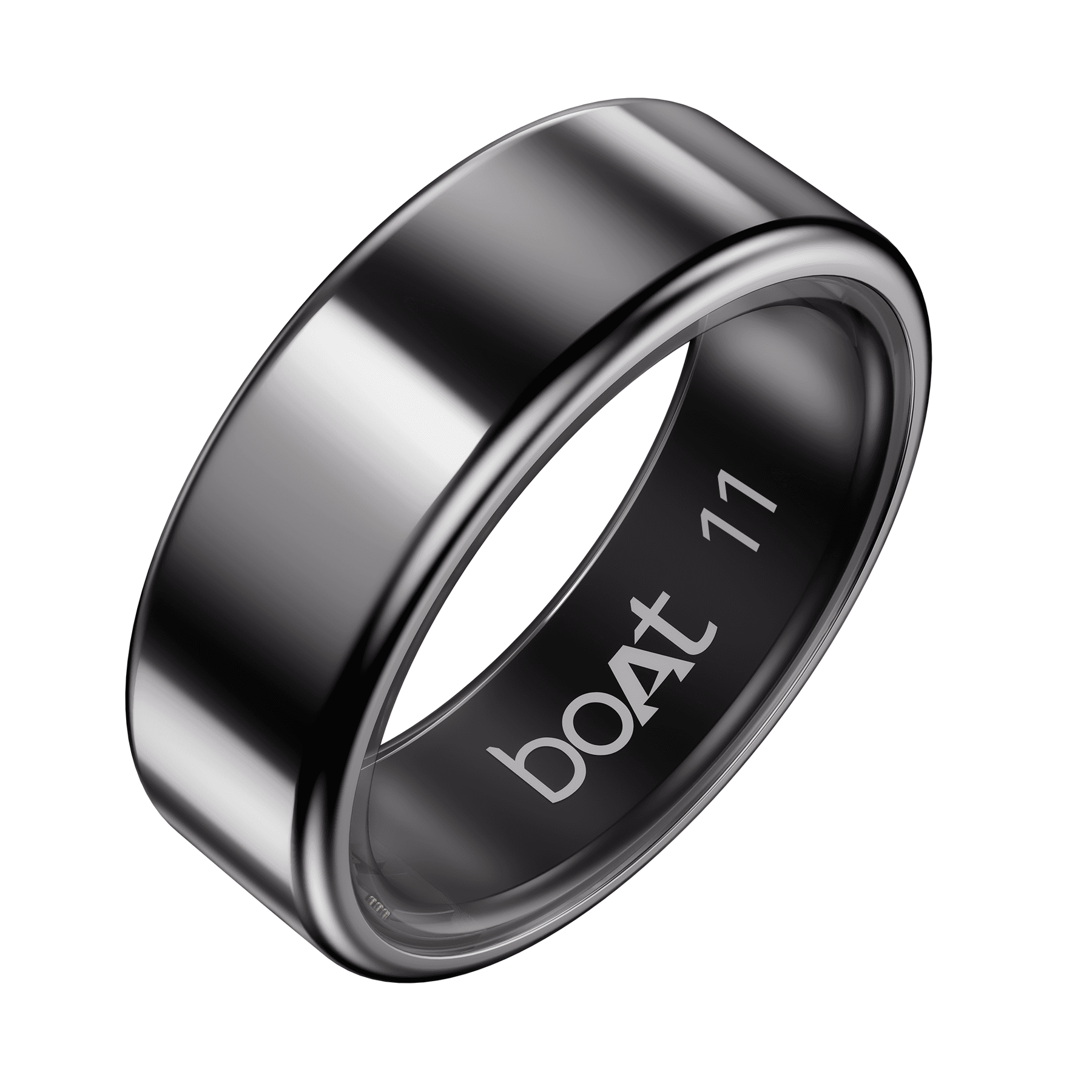 Smart Ring Active Plus | Smart Ring with Health Monitoring, Wireless Charging, Stainless Steel Build