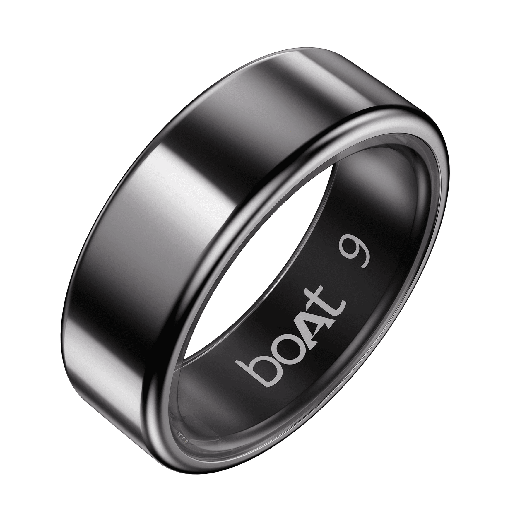 Smart Ring Active Plus | Smart Ring with Health Monitoring, Wireless Charging, Stainless Steel Build