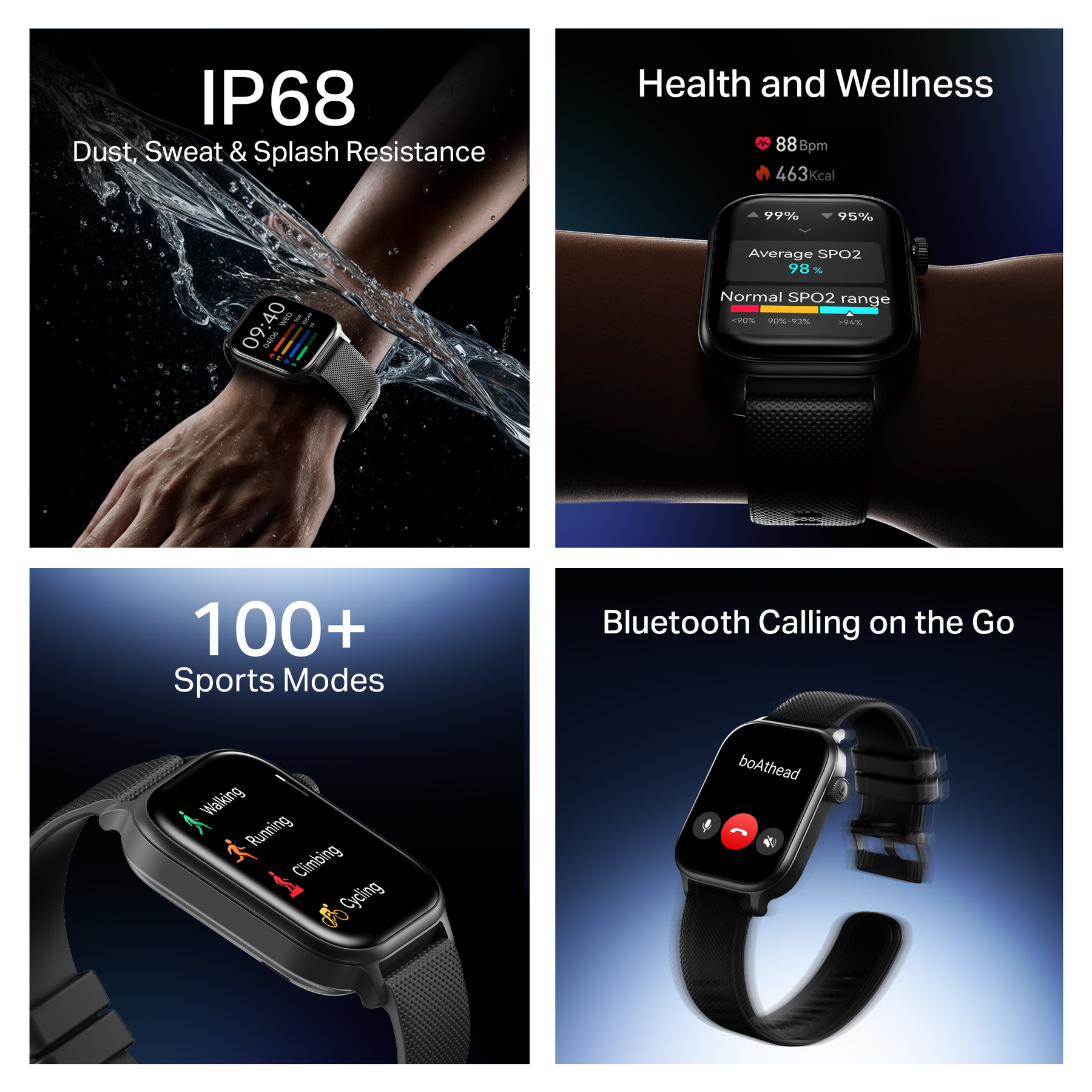 boAt Storm Infinity Plus | Power-Packed Smartwatch with HD Display & 20-Day Battery