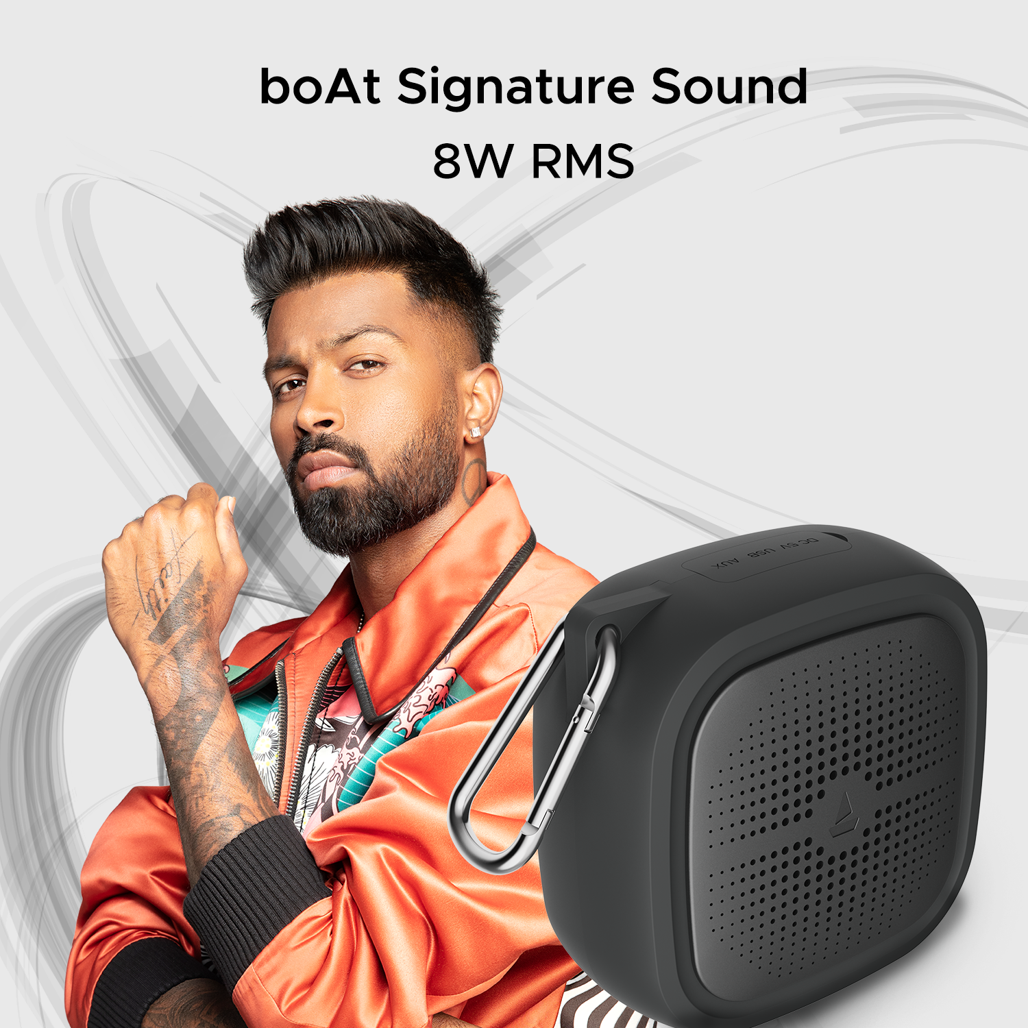 boAt Stone 200 Pro | Portable Bluetooth Speaker with 8W RMS Sound, 12H Playback, 52mm Drivers