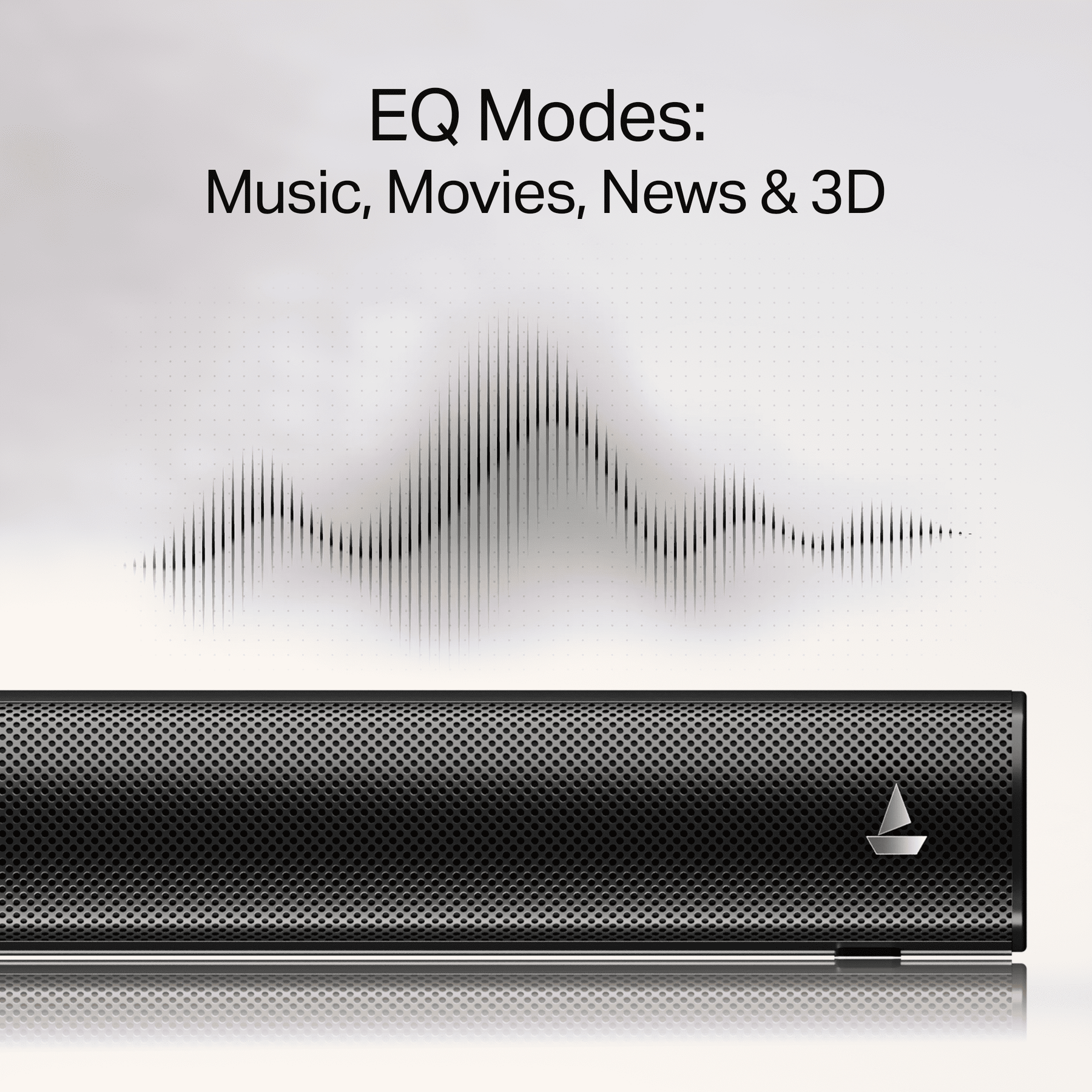 boAt Aavante 2.1 1200 | 120W 2.1 Channel Soundbar with Bluetooth v5.4, EQ Modes & Master Remote