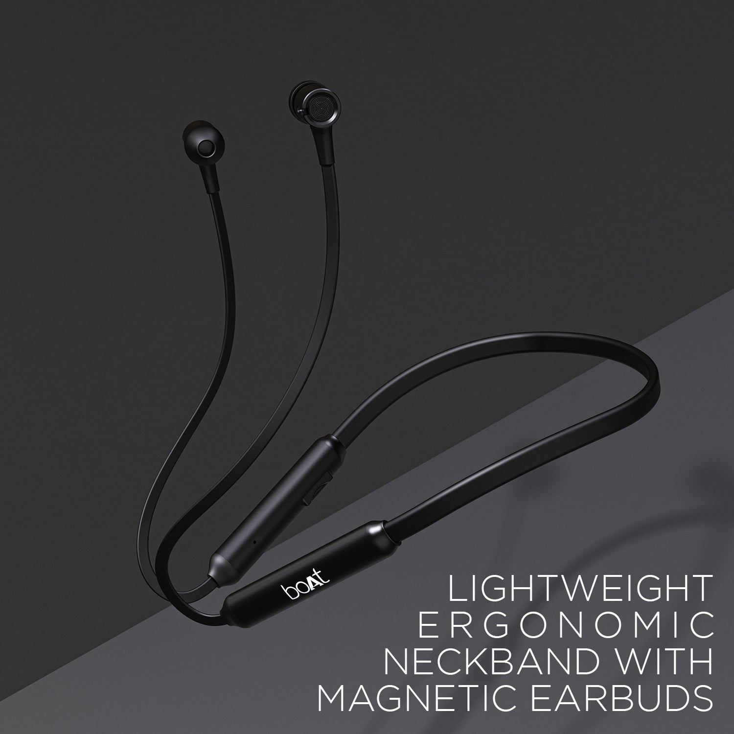 boAt 102 Wireless | Wireless Neckband with 8mm Dynamic Drivers, 15H Playback, Built-in Microphone, Magnetic Earbuds