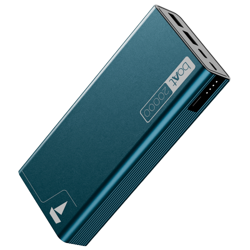 boAt Energyshroom PB400 | Powerbank with 20000mAh battery capacity with Smart IC protection