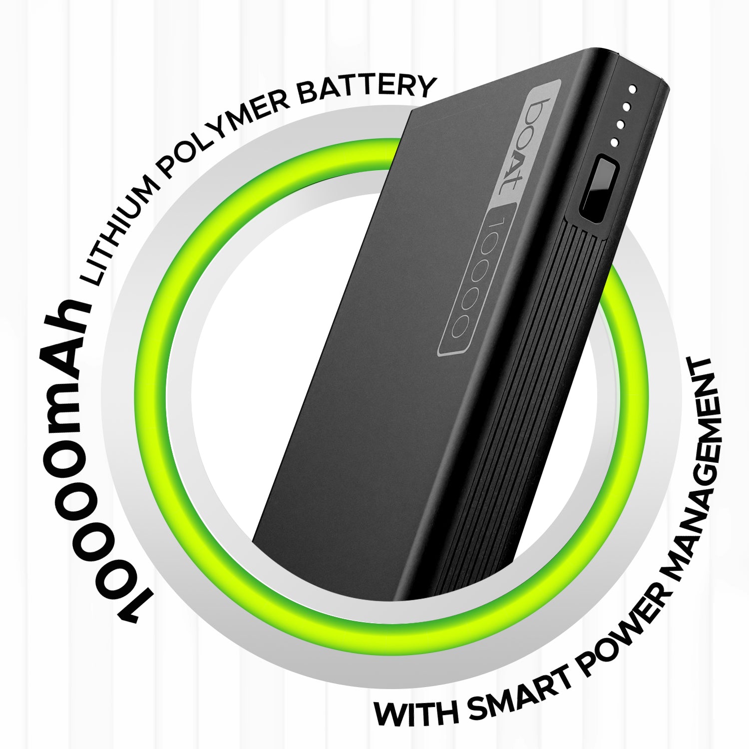 EnergyShroom PB300 | Powerbank with 10000mAh battery capacity with Smart IC protection, 22.5W fast charging