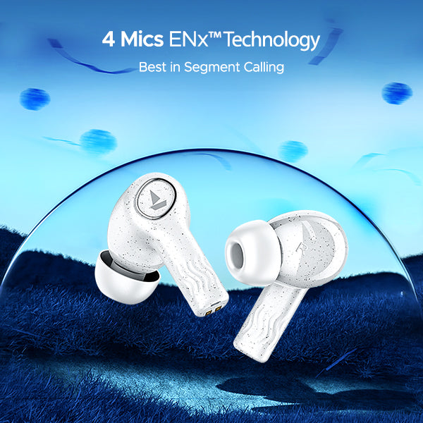 boAt Nirvana Ion ANC | Wireless Earbuds with Active Noise Cancellation, ENx™ Technology, 120 Hours Playback, BEAST™ Mode