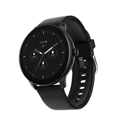 boAt Wave Primia Talk | Smartwatch with 1.39" (3.53 cm) AMOLED display, Bluetooth Calling, SensAi, DIY Watchface Studio