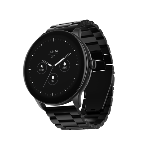 boAt Wave Primia Talk | Smartwatch with 1.39" (3.53 cm) AMOLED display, Bluetooth Calling, SensAi, DIY Watchface Studio