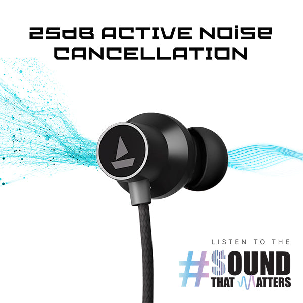 Rockerz 330 ANC | Best Neckband with 13mm Drivers, DIRAC Opteo™, Active Noise Cancelling and ENx™ Technology, 24 Hours Playtime