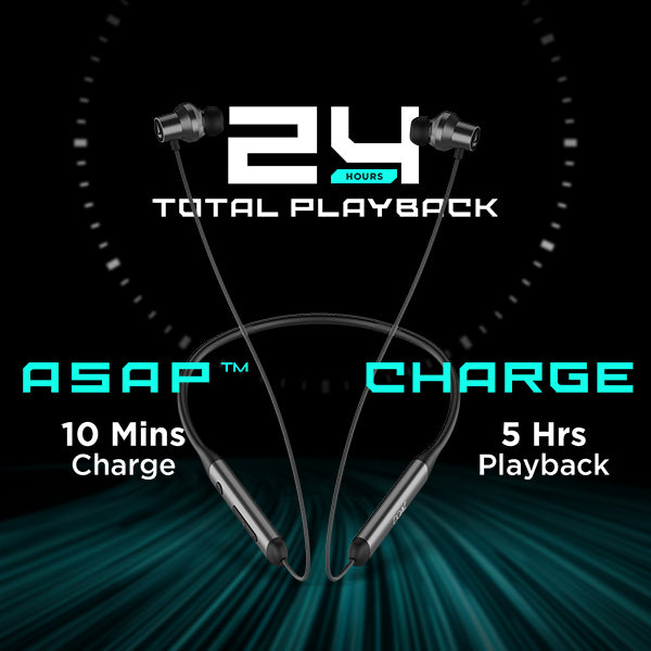 Rockerz 330 ANC | Best Neckband with 13mm Drivers, DIRAC Opteo™, Active Noise Cancelling and ENx™ Technology, 24 Hours Playtime