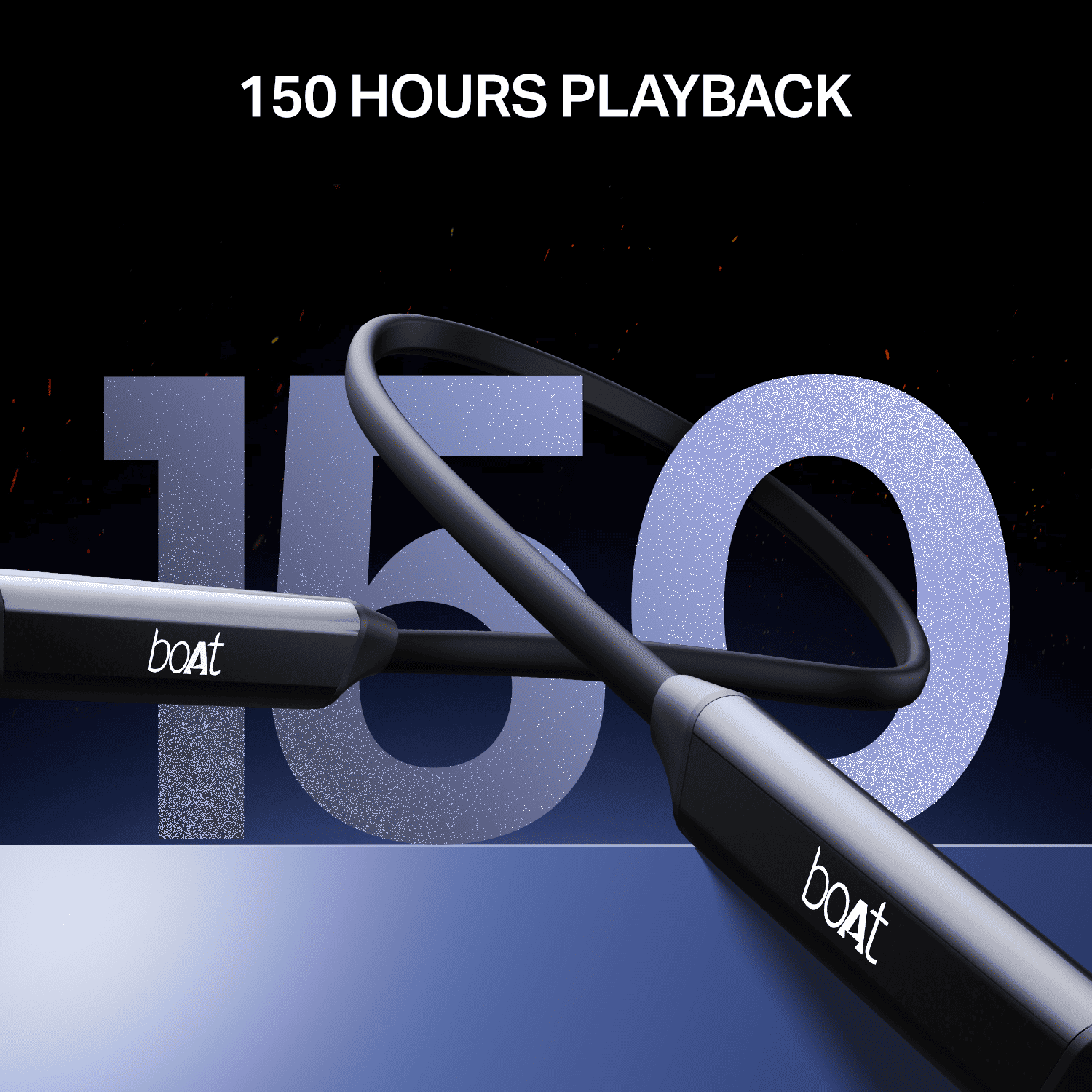 boAt Rockerz Trinity Gen 2 | Wireless Neckband with 150 Hours Playback, AI ENx™ Tech, Dual EQs & BEAST™ Mode