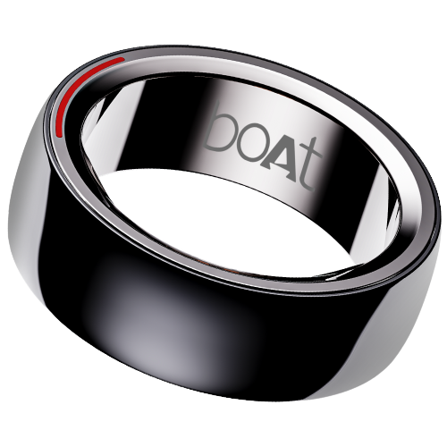 boAt Smart Ring | Smart Ring with Smart Activity Tracking, Heart Rate Monitoring, Smart Touch Control, Smart Charging