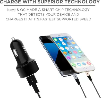 boAt Dual Rapid-Qc Car Charger 3.0 F Nc