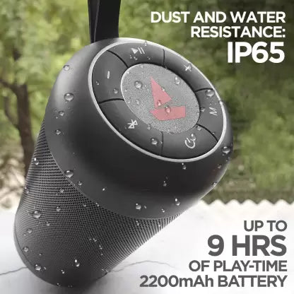 boAt Stone 800 | Portable Bluetooth Speaker with 10W Immersive Sound, 9 Hours Playback, Bluetooth 4.2, 2200 mAh Battery