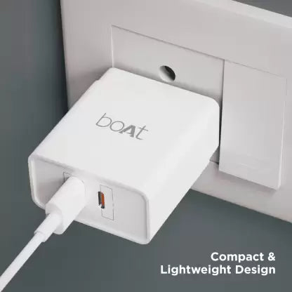 boAt 18W Dual QC-PD Charger with Micro USB cable - boAt Lifestyle