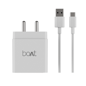 boAt 18W Dual QC-PD Charger with Type-C cable