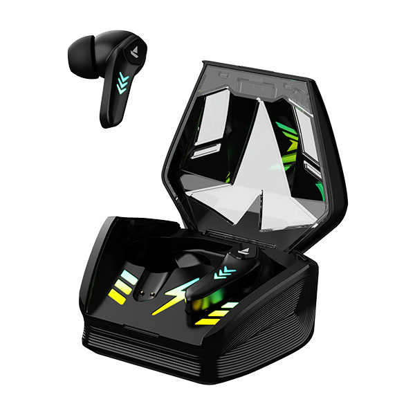 boAt Airdopes 190 | Wireless Earbuds with 40 Hours of Playtime, Beast Mode, RGB Lights Featuring ENx™ tech