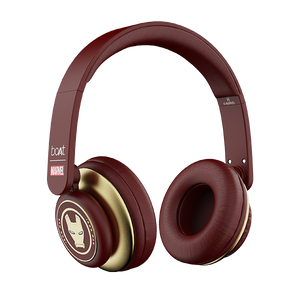 boAt Rockerz 450 Iron Man | Bluetooth Headphones with 15 Hours Playback, 40mm Audio Drivers, Voice Assistant, Dual Connectivity